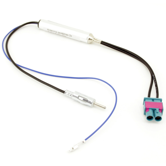 Изображение Anteninis perejimas 2x Fakra Radio-DIN 23cm
